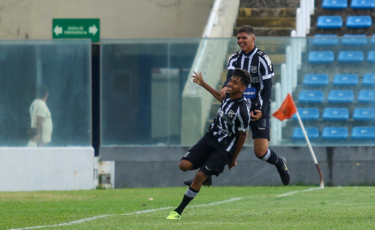 Sub-15: Ceará goleia o Estação por 5 a 1 pelo campeonato estadual