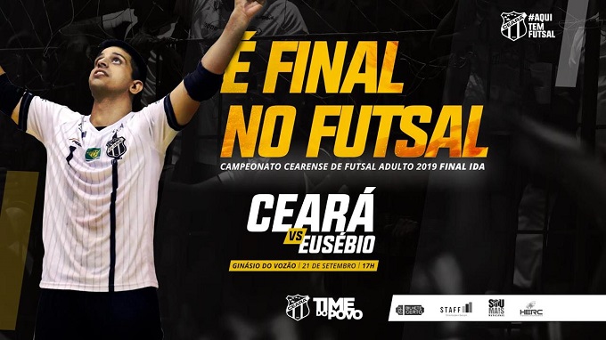 Futsal Adulto: Ceará e Eusébio fazem a primeira partida da final do Campeonato Cearense 