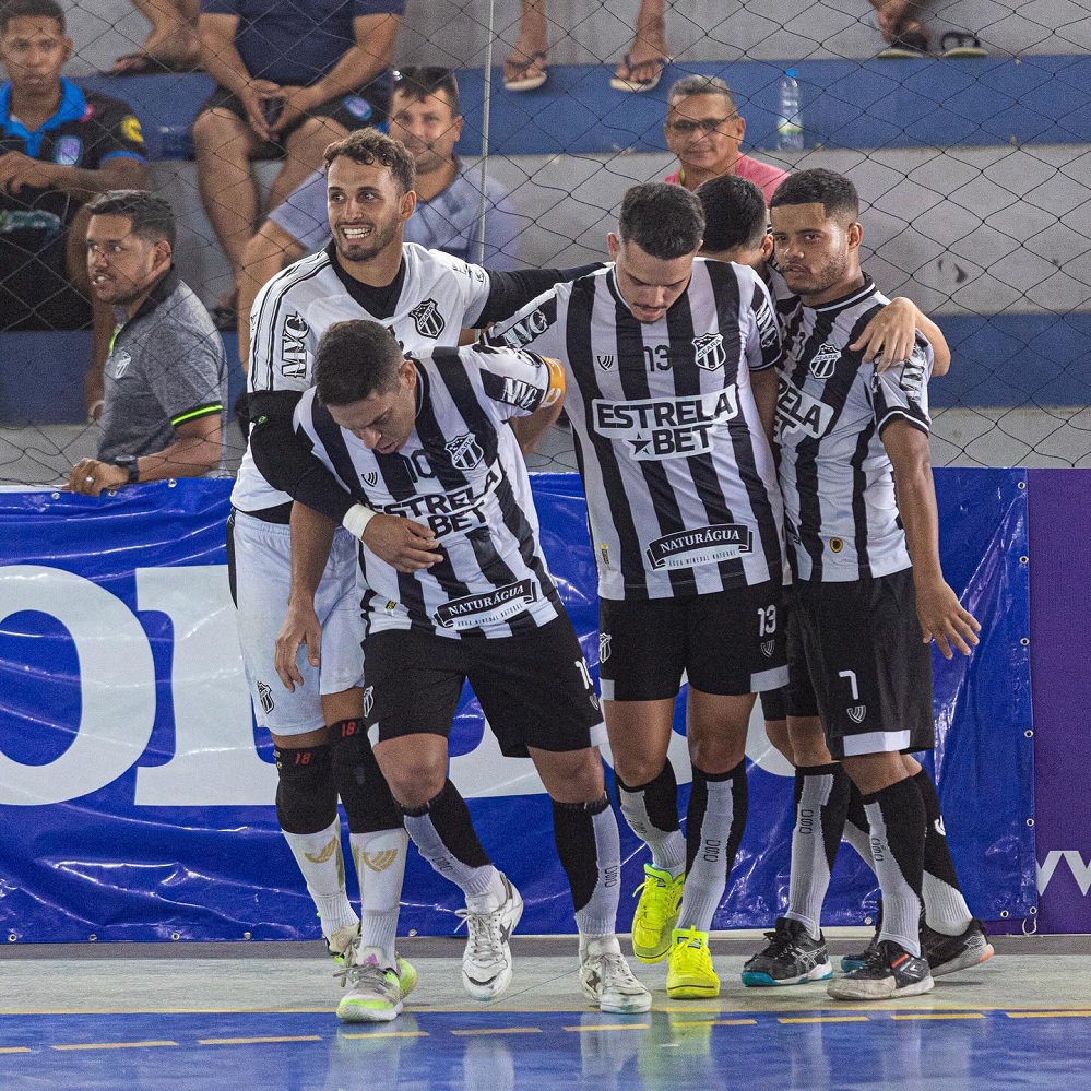 Futsal: Ceará goleia o Estrelas Futsal por 6 a 0 na segunda rodada da Copa Nordeste
