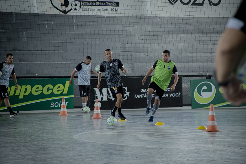 Futsal: Visando aprimorar a parte tática e física, Ceará inicia a quarta semana de pré-temporada