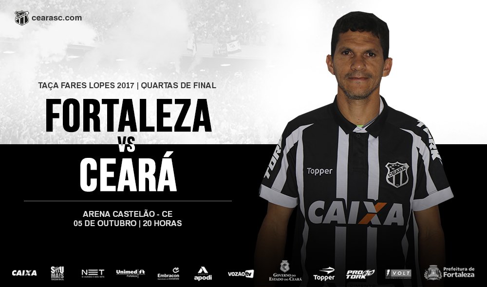 Ceará e Fortaleza se enfrentam na Arena Castelão pelas quartas-de-final da Fares Lopes 