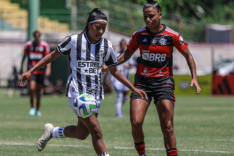 Fut. Feminino: No PV, Ceará recebe o Flamengo em mais uma rodada da Série A1