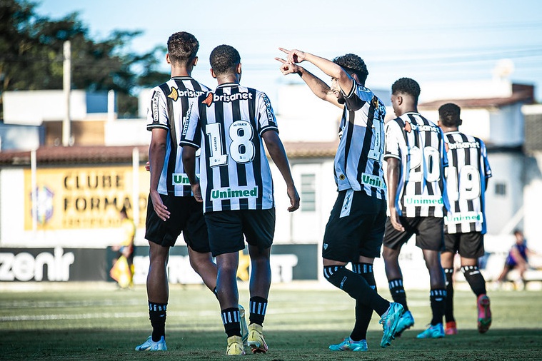 Sub-20: Na Cidade Vozão, Ceará goleia o União/CE pelo Campeonato Cearense