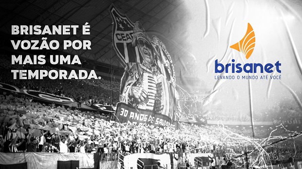 Ceará renova parceria com a Brisanet até o final da temporada 2020
