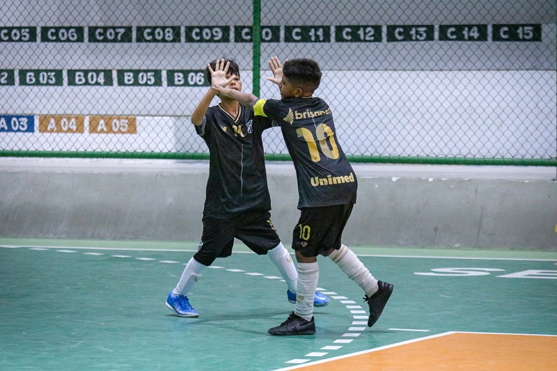 Futsal Base: No Ginásio Vozão, Ceará recebe o Falcões da Vila pela final do Cearense Sub-11