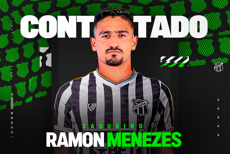 Ceará acerta a contratação do zagueiro Ramon Menezes
