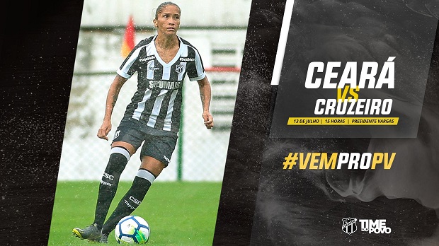 Futebol Feminino: No PV, Ceará recebe o Cruzeiro pelo primeiro jogo das quartas-de-final