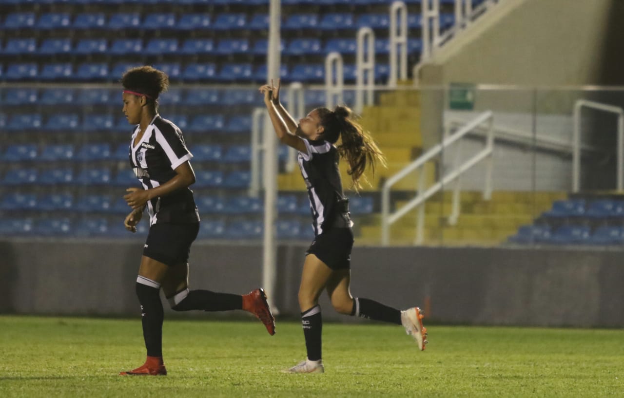 Futebol Feminino: Ceará vence o Tiradentes/PI e garante classificação em primeiro lugar do Grupo 1