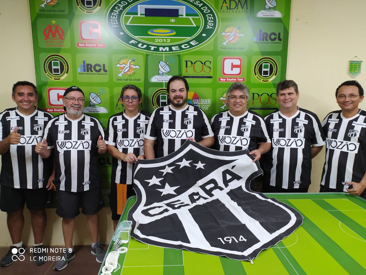 Representante do Ceará é campeão de etapa do estadual de futebol de mesa