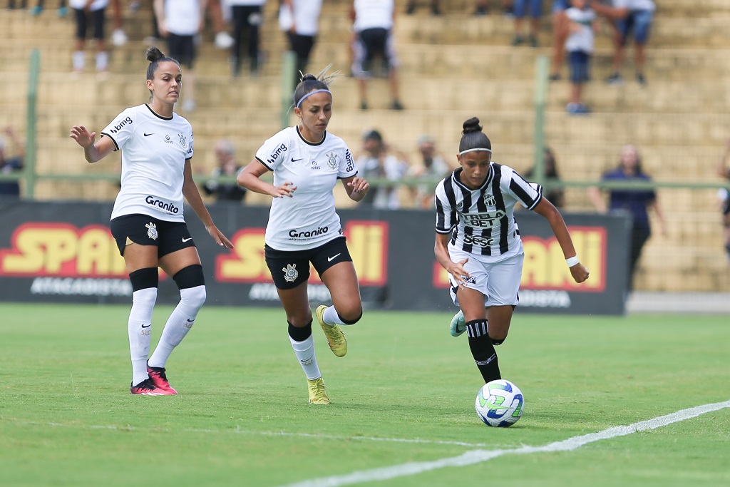 Fut. Feminino: Ceará estreia no Brasileiro A1 com revés diante do Corinthians