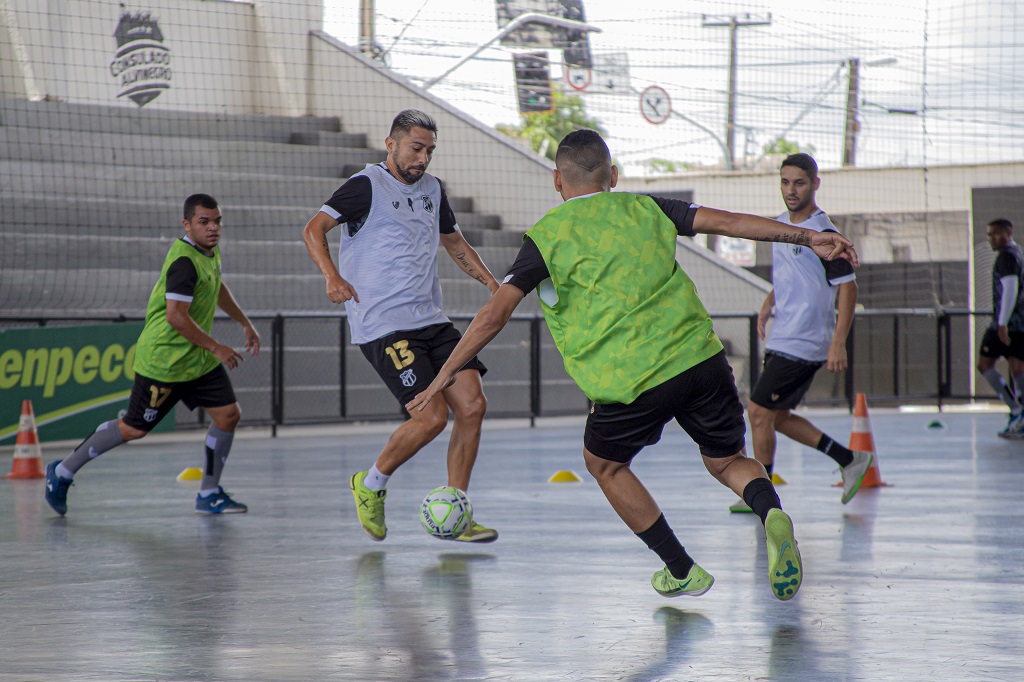 Futsal: Ceará dá continuidade à pré-temporada e tem manhã de sábado reservada  para treinamentos