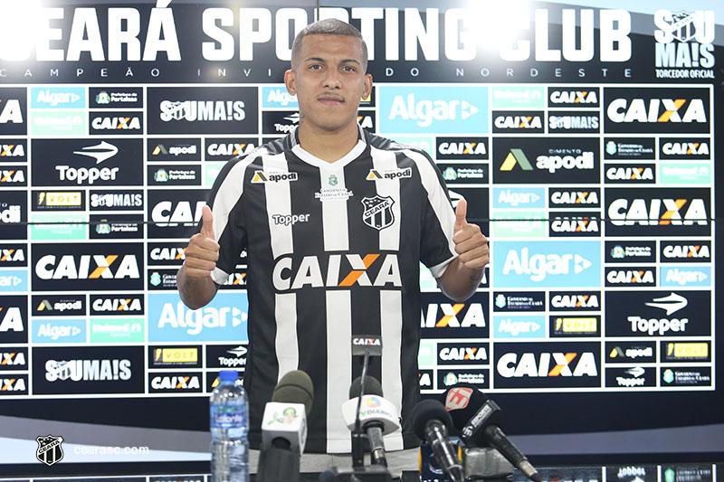 Em apresentação, Calyson fala em oportunidade de ouro sobre disputar Série A pelo Ceará  