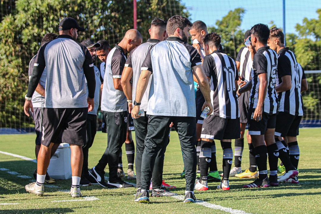 Sub-20: Ceará conclui preparação para encarar o Fluminense-PI pelo jogo da volta do Nordestão