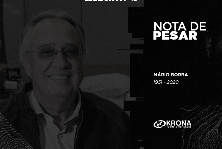 Nota de pesar - Mário Borba