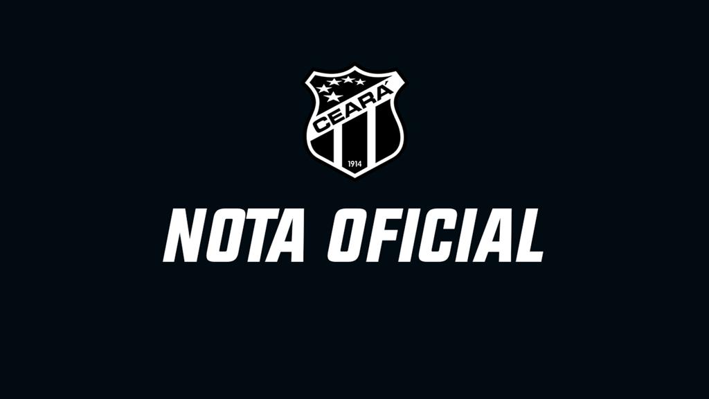 Nota oficial: Ceará lamenta comercialização indevida de camisas do clube