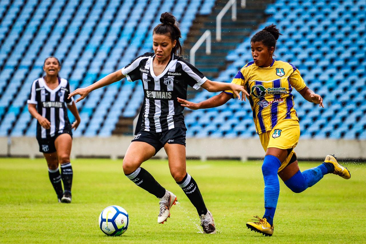 Futebol Feminino: Ceará goleia fora de casa e assume a liderança do grupo