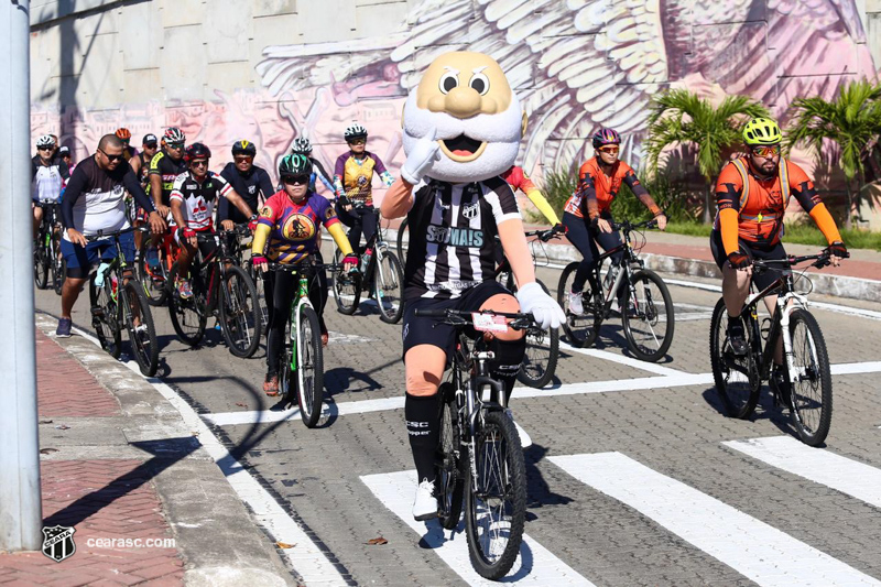 Ceará realiza passeio ciclístico para encerrar as comemorações de seu 105° aniversário