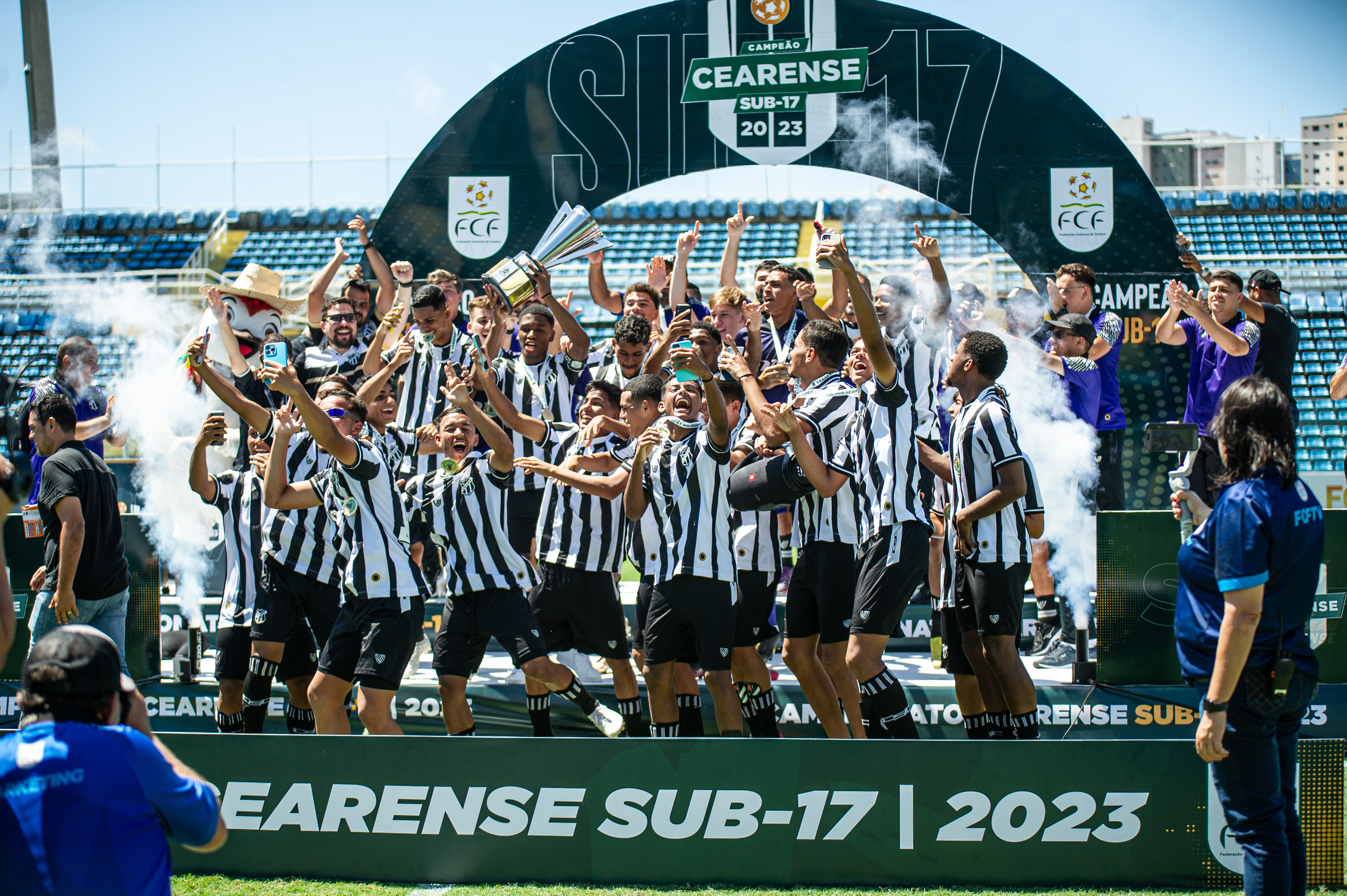 Sub-17: Atual bicampeão da categoria, Ceará conhece a fórmula de disputa do Campeonato Cearense