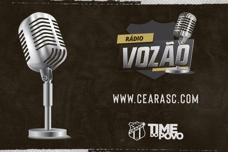 Futebol profissional: Acompanhe Ceará x Goiás na Rádio Vozão