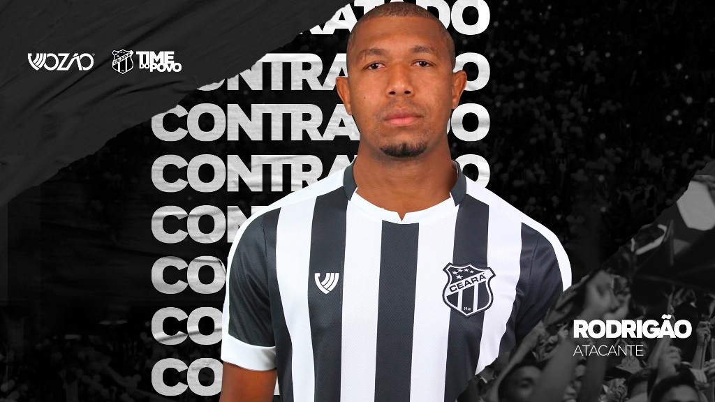 Ceará contrata o atacante Rodrigão para a próxima temporada