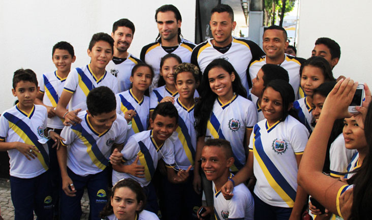 Ceará recebeu visita de alunos da cidade de Uruburetama/CE