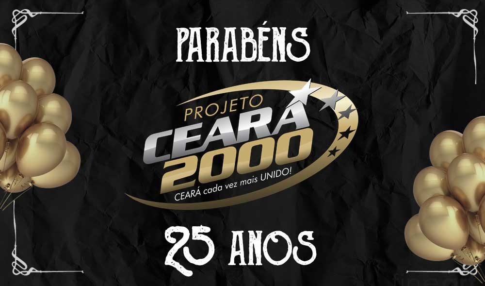 Projeto Ceará 2000 comemora 25 anos de fundação