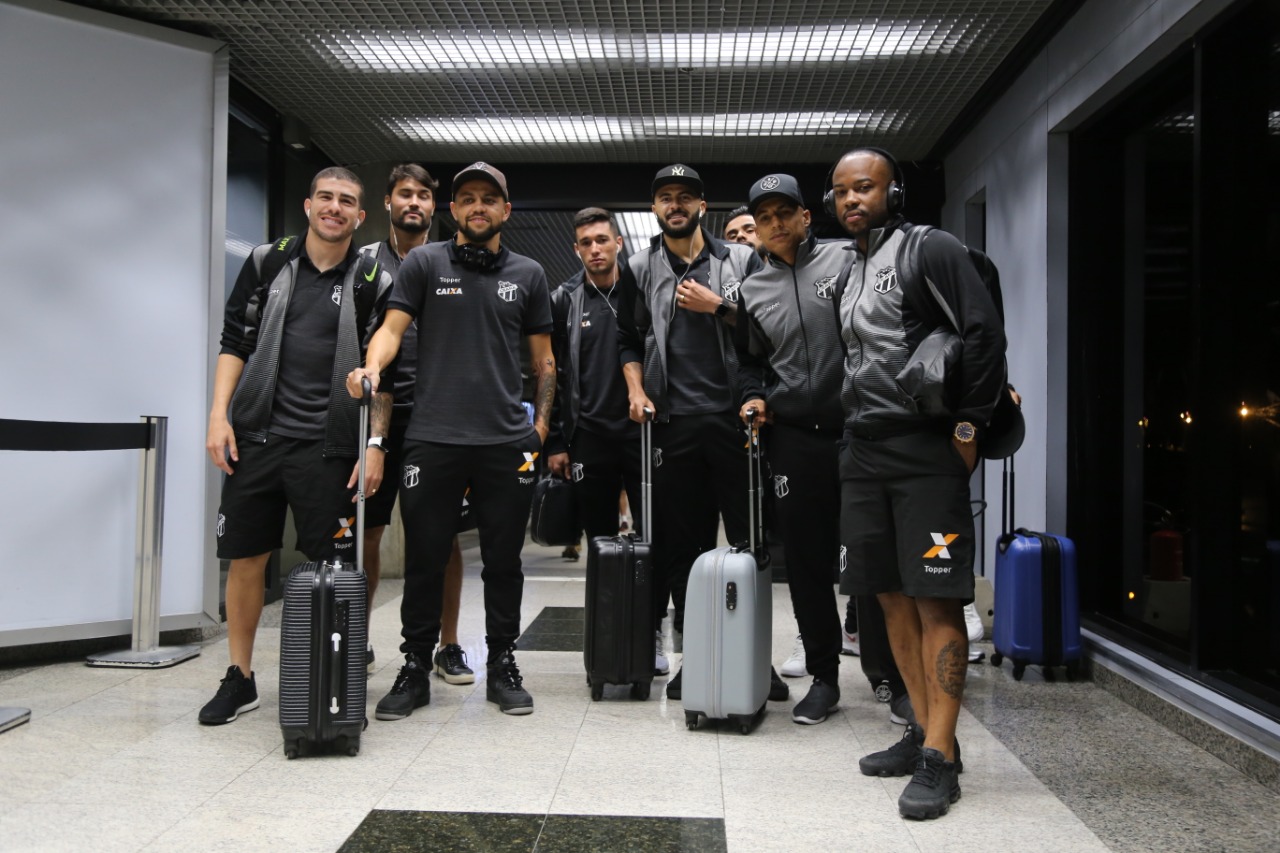 Após empate fora de casa, delegação do Ceará desembarca nessa segunda-feira na Capital