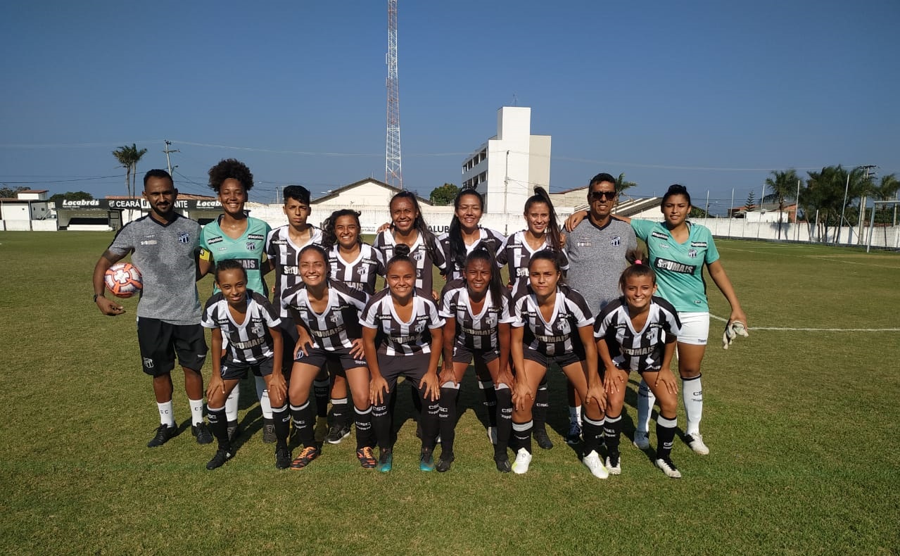 Futebol Feminino: Ceará goleia São Gonçalo e mantém invencibilidade no estadual Sub-20
