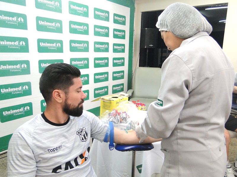Elenco do Ceará Sporting Club realiza check-up no Hospital Unimed nesta terça-feira, 07/01