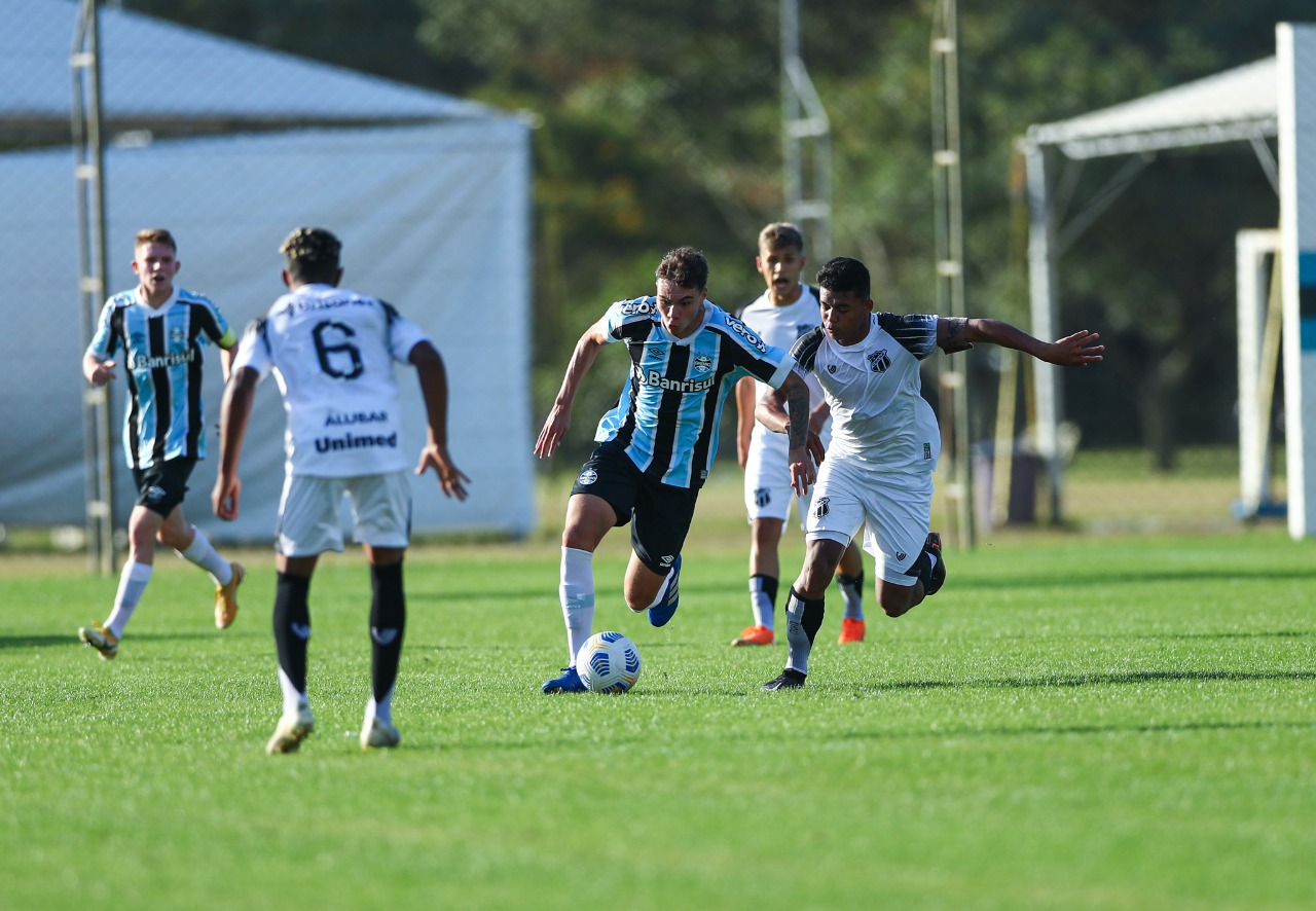 Sub-17: Ceará luta até o fim, mas Grêmio leva a melhor na quinta rodada do Brasileirão
