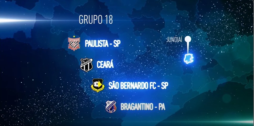 Sub-20: Pela Copinha, Ceará encara Paulista-SP, São Bernando FC-SP e Bragantino-PA na fase de grupos