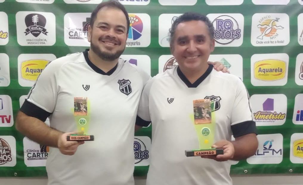 Marcos Alves garante o título na 1ª Etapa do Campeonato Cearense de Futebol de Mesa