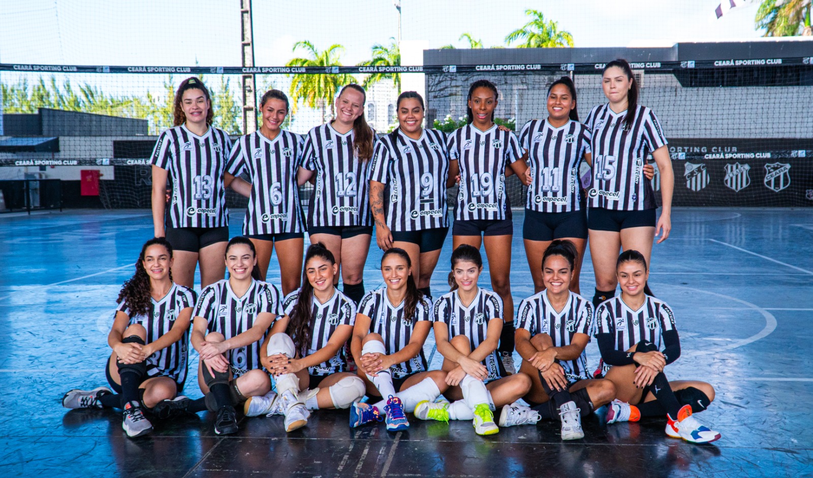 Vôlei: Na preparação para a Superliga C, elenco feminino do Ceará participa do media day oficial para a competição