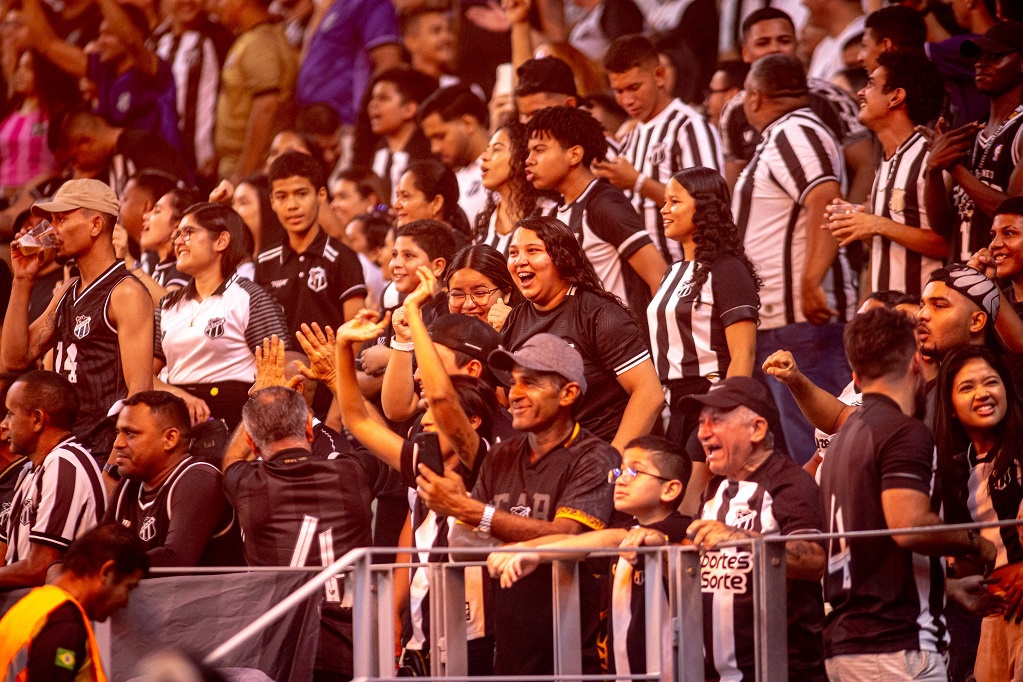 Sócio Vozão: Ceará abre check-ins para duelo diante do Fluminense pela 31ª rodada no Castelão