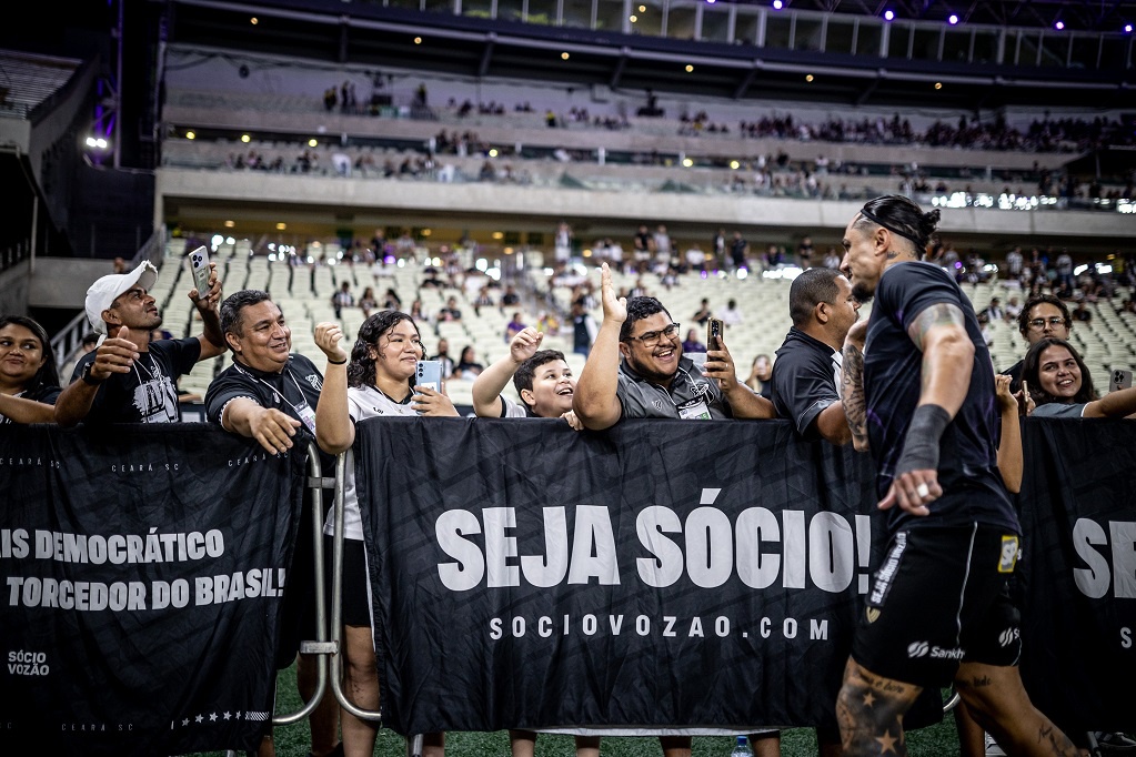 Sócio Vozão: Confira sorteados para as experiências em Ceará x Fluminense