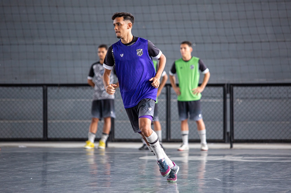 Futsal: Ceará mantém rotina de treinos para o jogo de volta da semifinal da Copa Estado