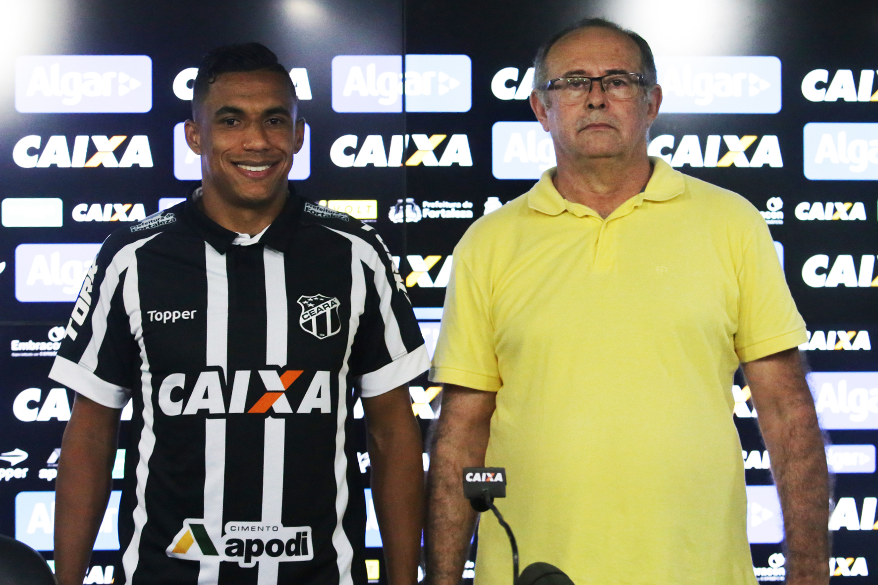 Arnaldo é apresentado em Porangabuçu: “Estou encantado com tudo o que vi até agora aqui no Ceará”