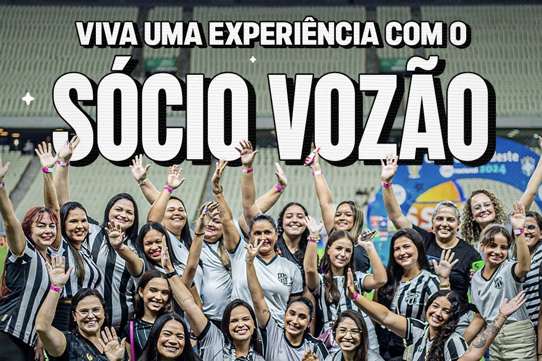 Disponíveis as inscrições para as Experiências Sócio Vozão de Ceará x Ferroviário
