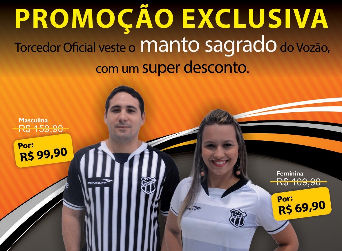 Blusa oficial do ceara feminina cheap