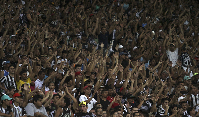 Contra o Botafogo, torcida do Ceará quebrou recorde de público na Série B 2015