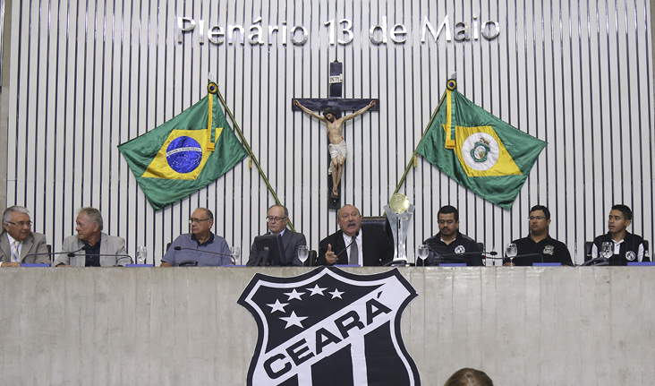Ceará S.C recebe homenagem na Assembleia Legislativa pelo acesso à Série A
