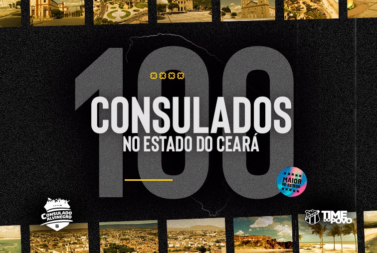 Ceará alcança a marca de 100 Consulados Alvinegros no estado