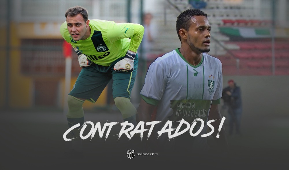 Goleiro Renan e lateral-esquerdo Ernandes fecham com o Ceará para 2018 
