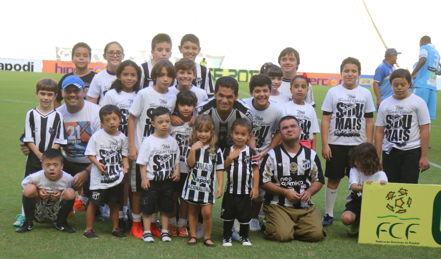 Ceará realiza ação com crianças da Associação Fortaleza Down