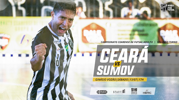Futsal Adulto: Ceará inicia a venda de ingressos para a estreia no segundo do turno do estadual