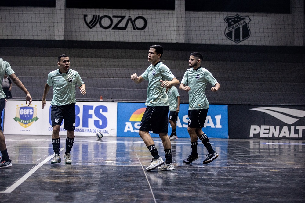 Futsal: Elenco do Ceará Jijoca faz último antes da viagem para Curitiba