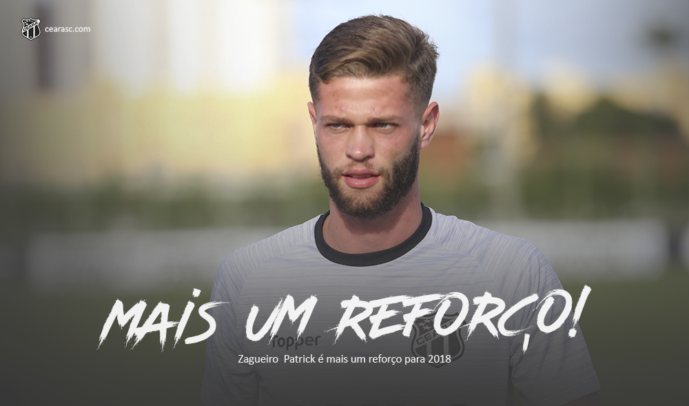 Zagueiro Patrick é mais um reforço do Ceará para a temporada