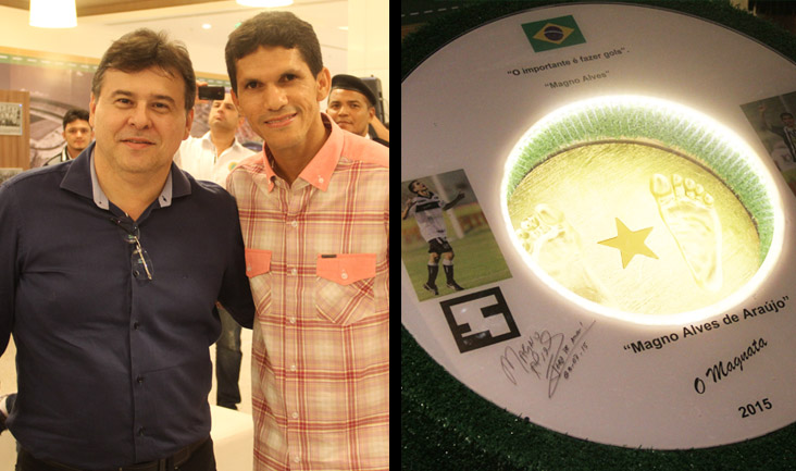 Foot Fame/Pé da Fama homenageia Magno Alves