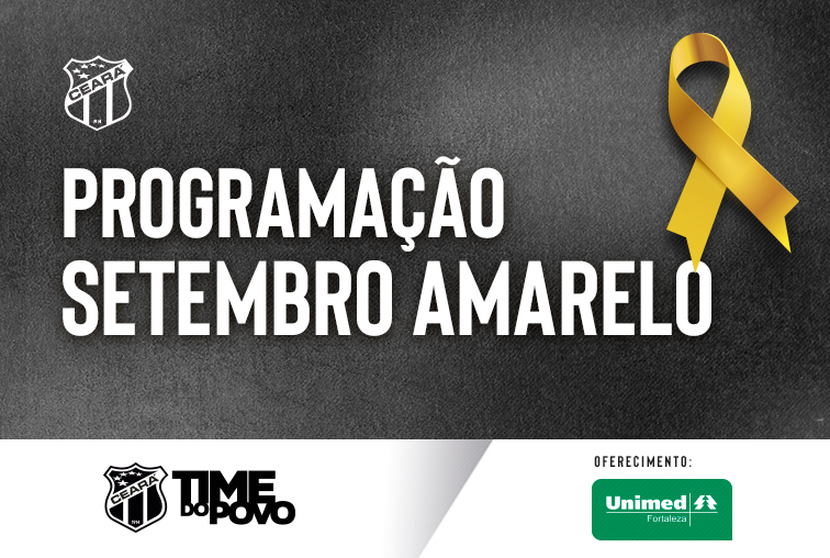 Ceará promoverá lives sobre campanha do Setembro Amarelo