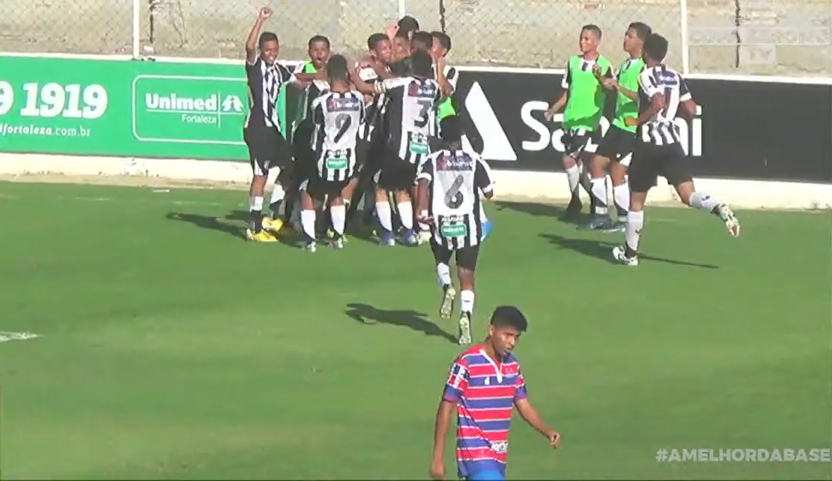 Sub-14: Pela semifinal da Supercopa Seromo, Ceará vence o Fortaleza e garante primeira vaga na grande final da competição